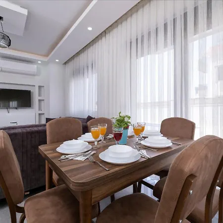 Villa Luxury Suitable For Large Groups Of 7 People Serik, - Awz 164